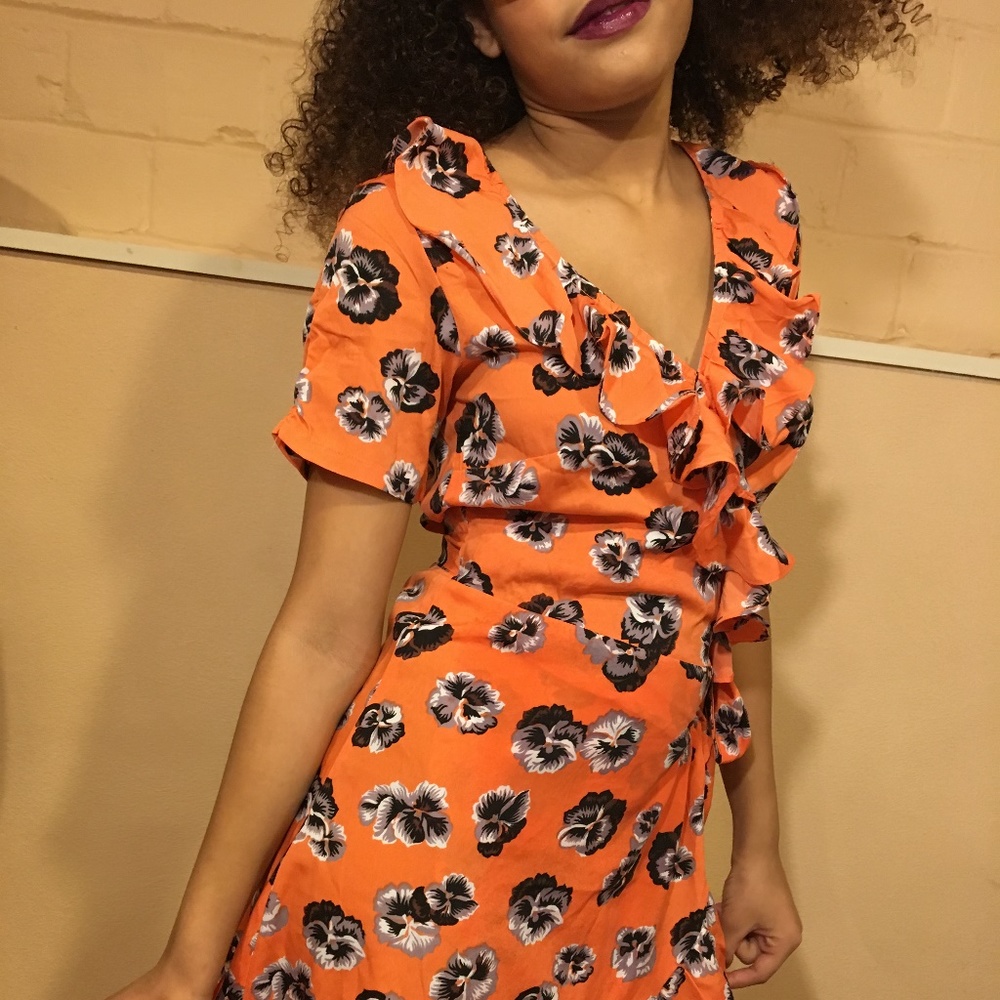 Wrap Style Dress